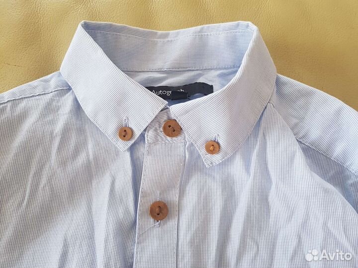 Рубашка школьная для мальчика 122-128