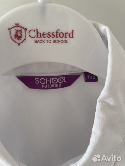 Блузка белая школьная 158,164