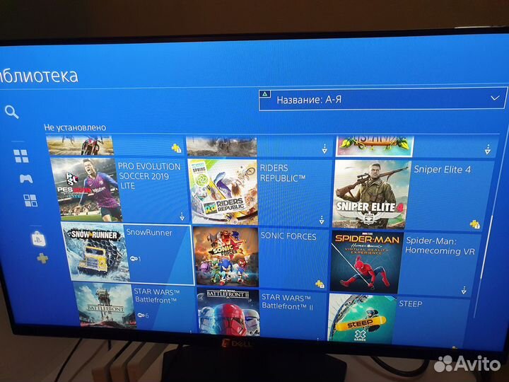 Sony PS4 pro, 1tb, 2 джойстика, диски