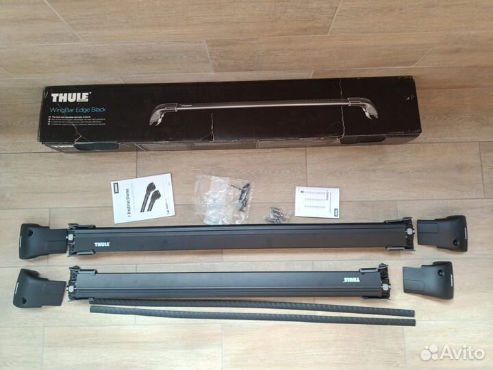 Багажник на крышу thule wingbar edge 9596B (черн.)