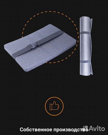 Коврик туристический 180/75/1 от производителя