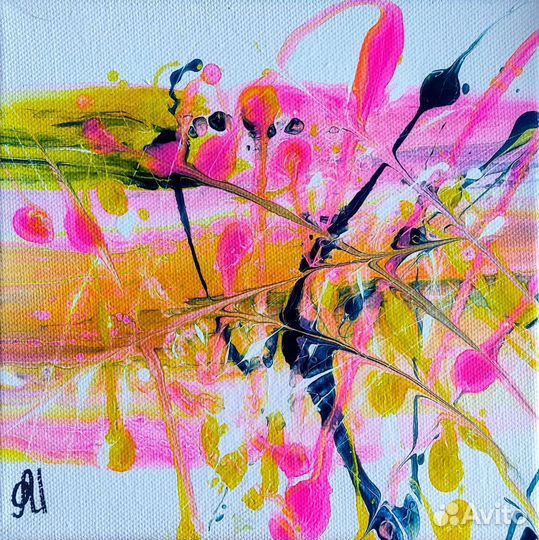 Яркая картина Диптих 