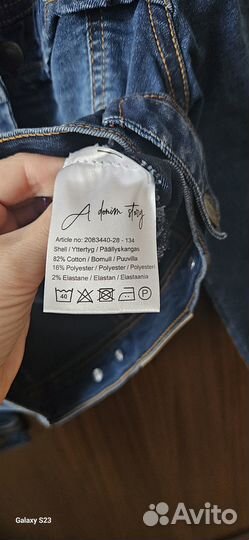 Джинсовая куртка для девочки