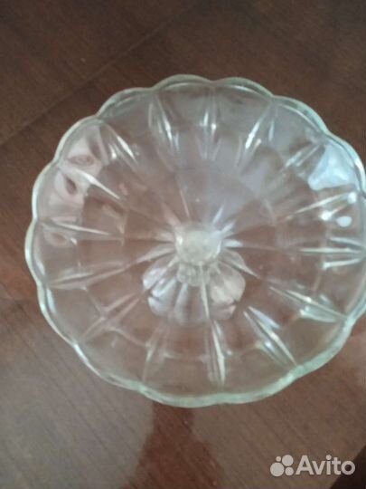 Салатник ладья хрусталь