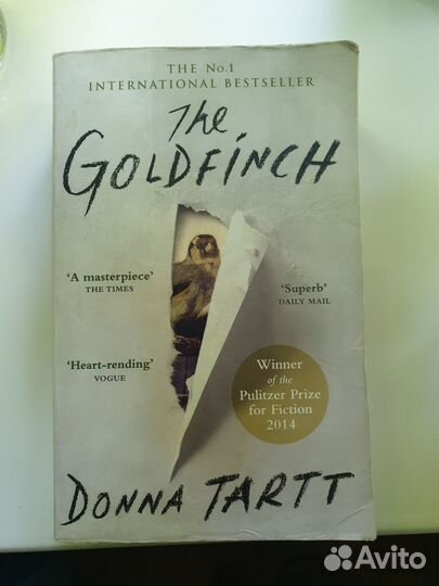 Книга Щегол на английском