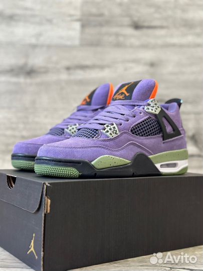 Кроссовки Air Jordan 4 Canyon Purple (36-45)