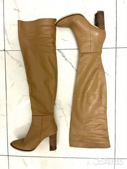 Ботфорты натуральная кожа 39