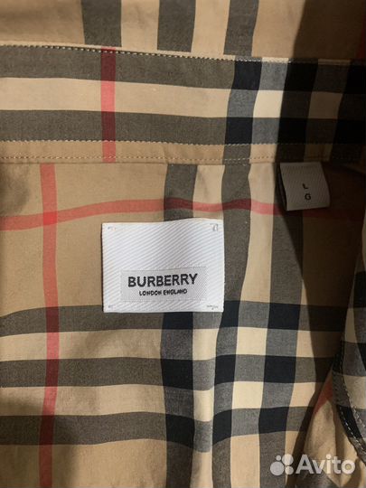 Burberry рубашка оригинал