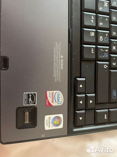 Ноутбук hp на запчасти