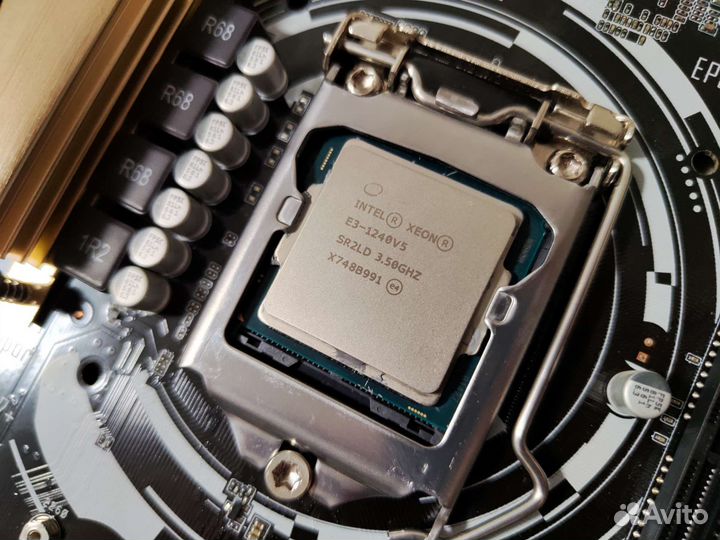 Комплект 1151 Asus e3 pro v5 + Xeon 1240v5