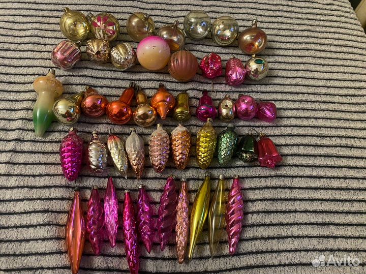 Елочные игрушки СССР