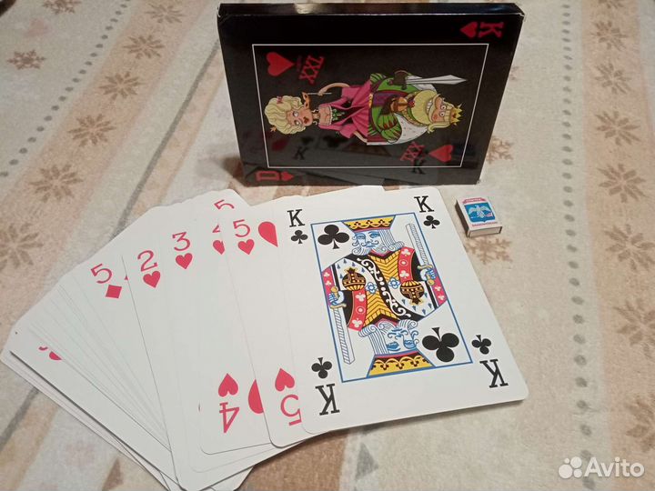 Игральные карты огромные