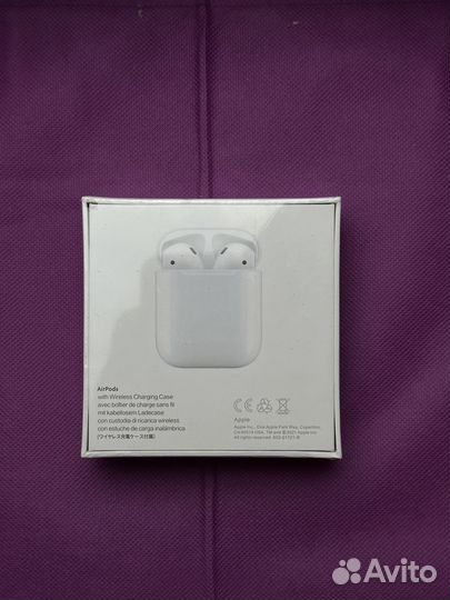 AirPods второе поколение ревизия 2023