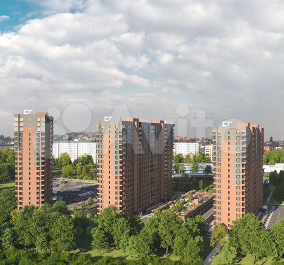 2-к. квартира, 56,1 м², 19/19 эт.