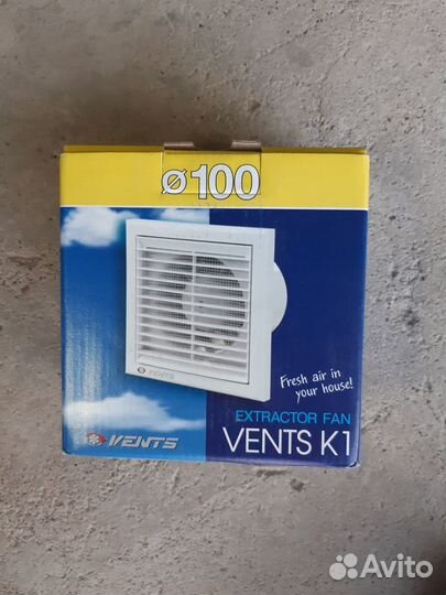 Вентилятор Vents 100 мм