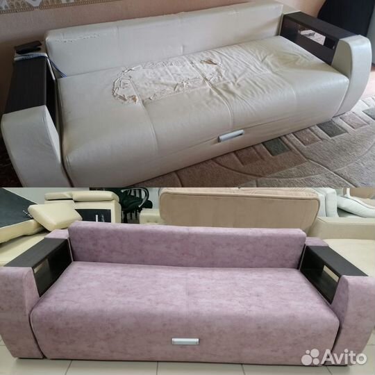 Перетяжка мебели