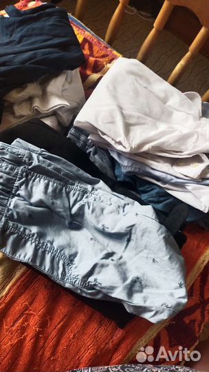 Вещи пакетом на мальчика рост 116 122