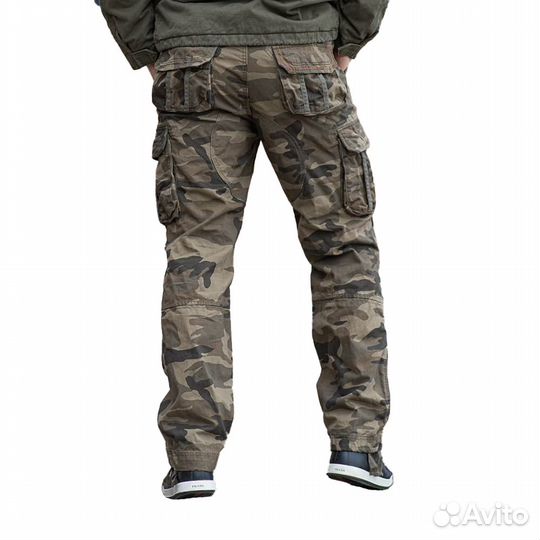 56753 Брюки M65 Casual Cargo woodland