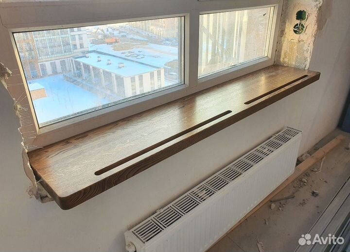 Подоконник из ясеня с доставкой