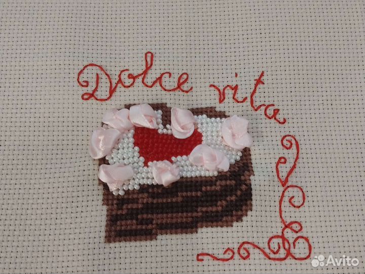 Набор готовой вышивки Dolce vita Riolis