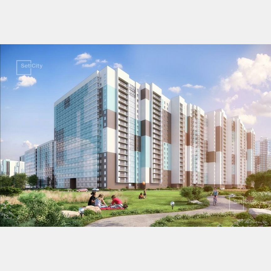 Квартира-студия, 25,4 м², 9/25 эт.