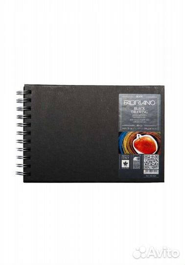 Скетчбук Fabriano 14,8*21 см