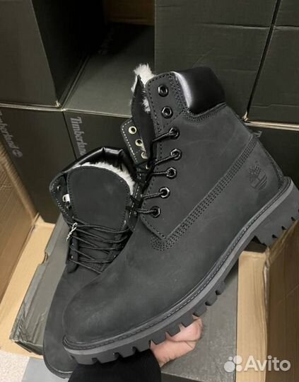 Ботинки Timberland зимние с мехом