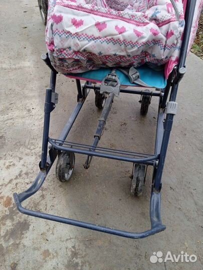 Детские санки коляска