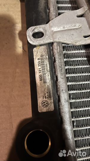 Радиатор охлаждения skoda fabia 2 1.6