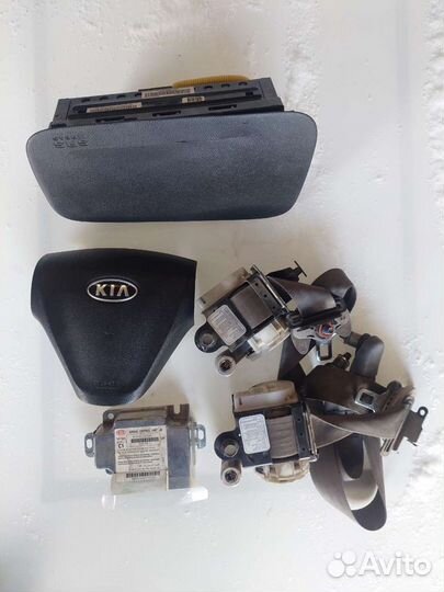 Безопасность в сборе на Кия Рио2 до рестайл