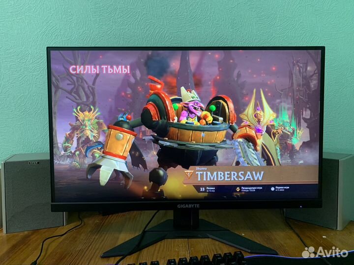 Игровой монитор gigabyte 165hz 27' ips