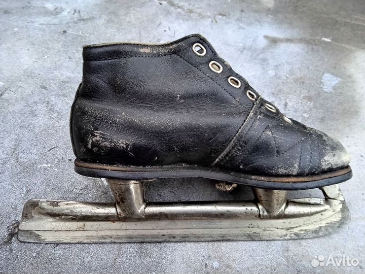 Хоккейные коньки 70-х годов, СССР винтаж