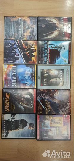 Фильмы на DVD дисках