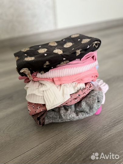Пакет вещей на девочку р.86-92