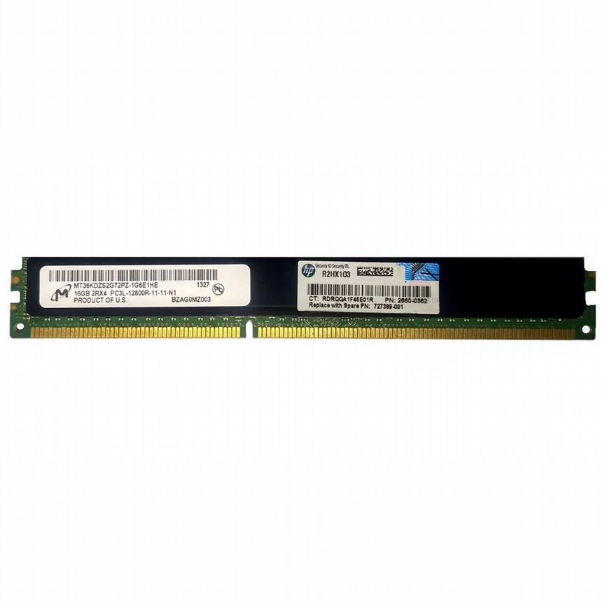 [727389-001] Оперативная Память Hp Ddr3 16gb 727389-001