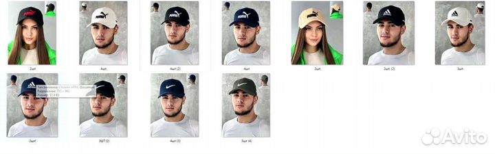 Бейсболка новая