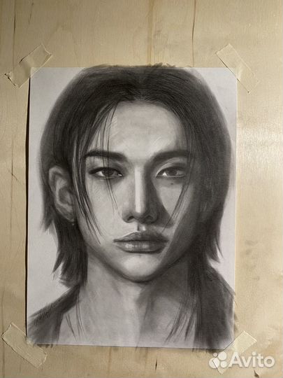 Stray Kids Хёнджин портрет