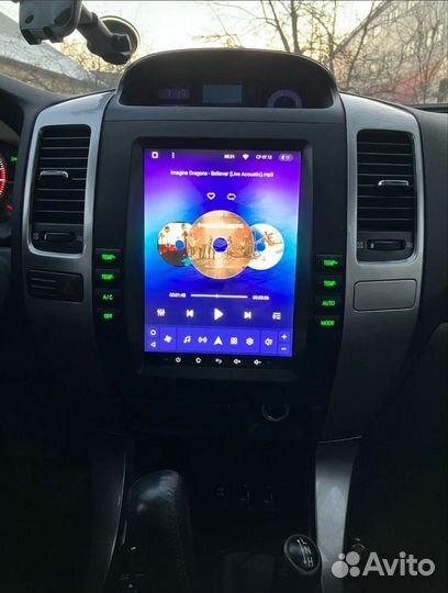 Land Cruiser Prado gx470 android tesla teyes