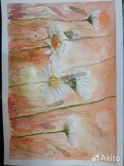 Акварельная картина