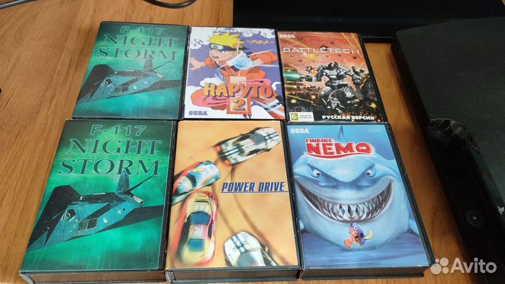 Картриджи Сега (Sega Mega Drive)