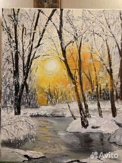 Картина маслом на холсте 40*50