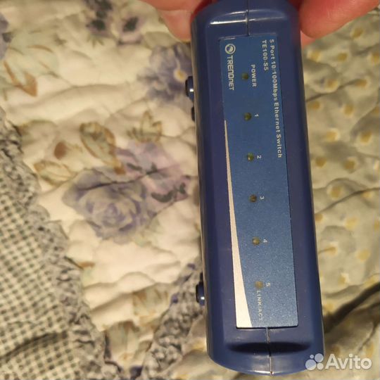 Коммутатор, trendnette100-S5на 5 портов