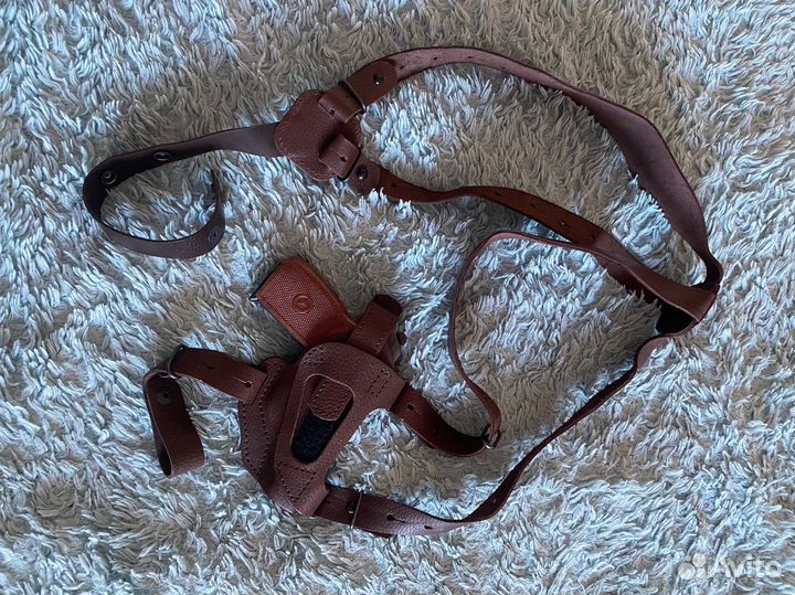 Кобура кожаная для пм