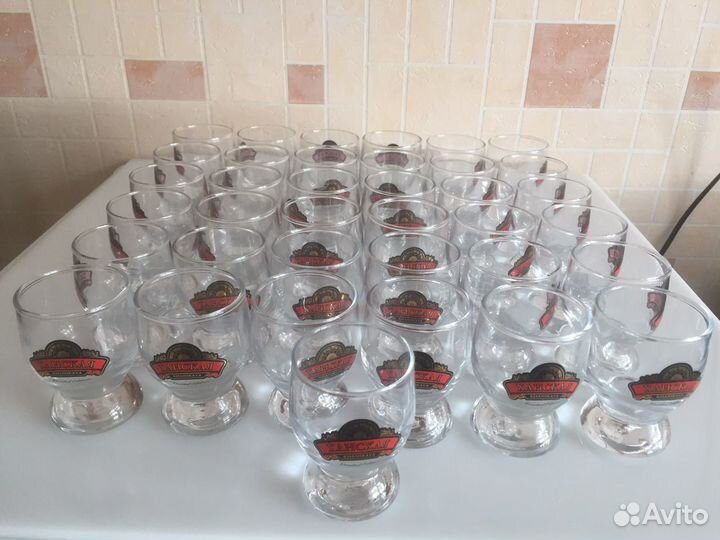 Рюмки Ханская, стопки Тундра, шоты