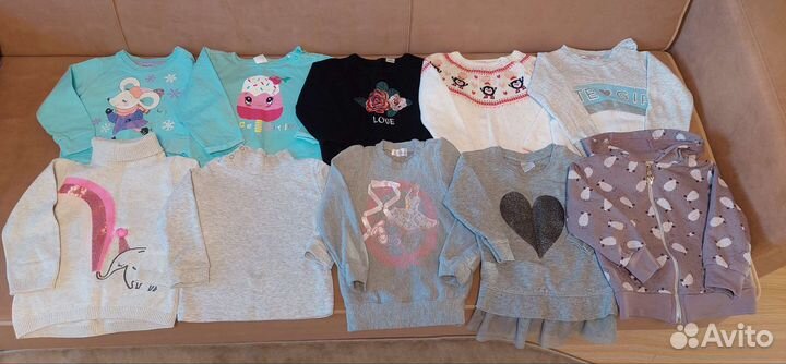 Вещи пакетом на девочку 86-92