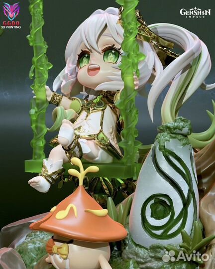 Фигурка Чибик Нахида Nahida chibi Genshin Impact