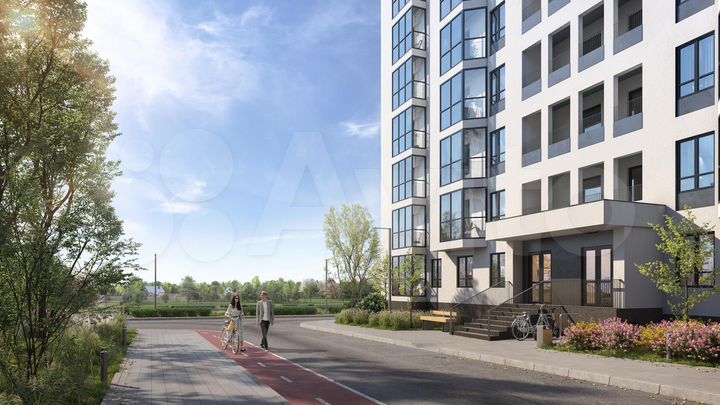 2-к. квартира, 56,6 м², 3/12 эт.