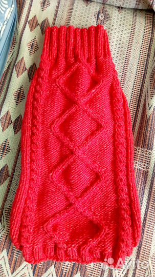 Вязаные свитера для собак и кошек