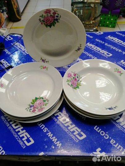 Тарелки Дулево 1968г