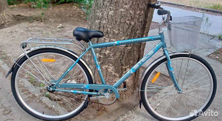 Велосипед 28д Stels Navigator 300 Gent + корзина